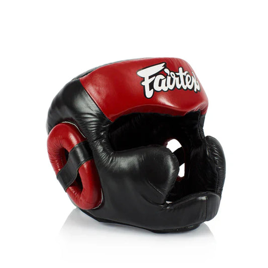 Fairtex HG13 Full Head Black Headgear