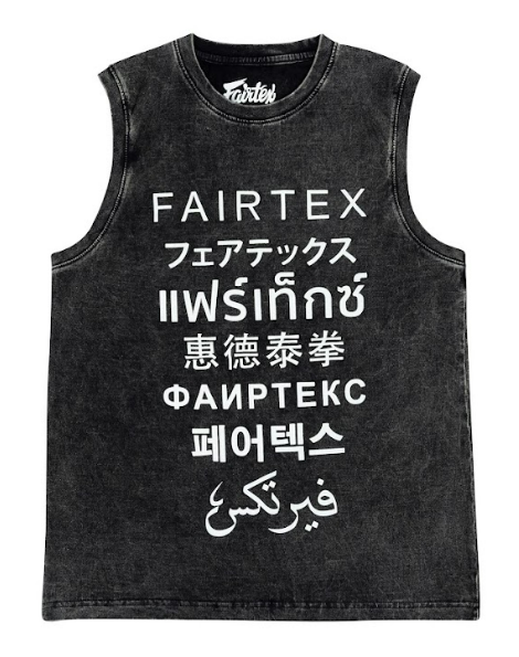 Fairtex MTT52 Sleeveless Multi Languages