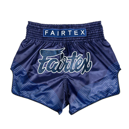 Fairtex BS1930 Blue Ocean Slim Cut Muay Thai Boxing Shorts